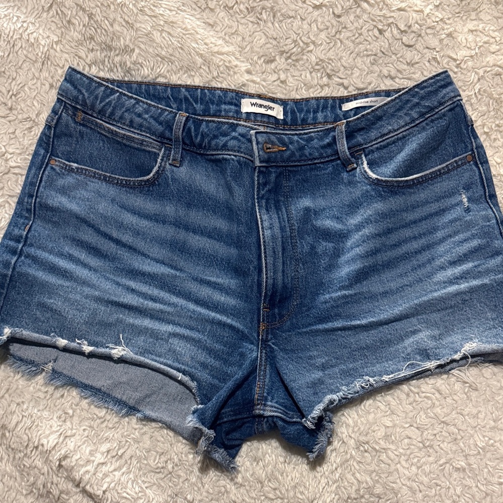 Wrangler Women's Classic Blue Jean Shorts